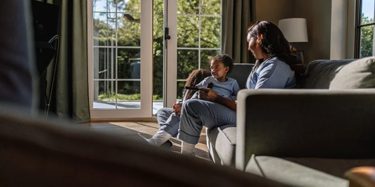 Pediatric nurse providing compassionate in-home care for a child in Augusta, Georgia