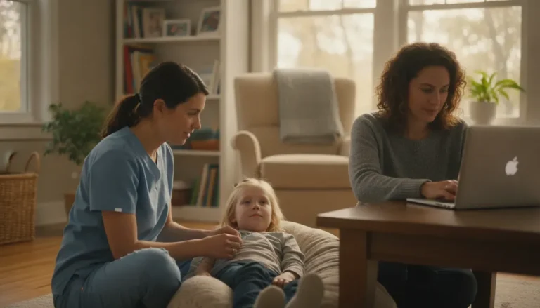 GAPP home nursing in Georgia lets a pediatric nurse care for a child while a parent works at home